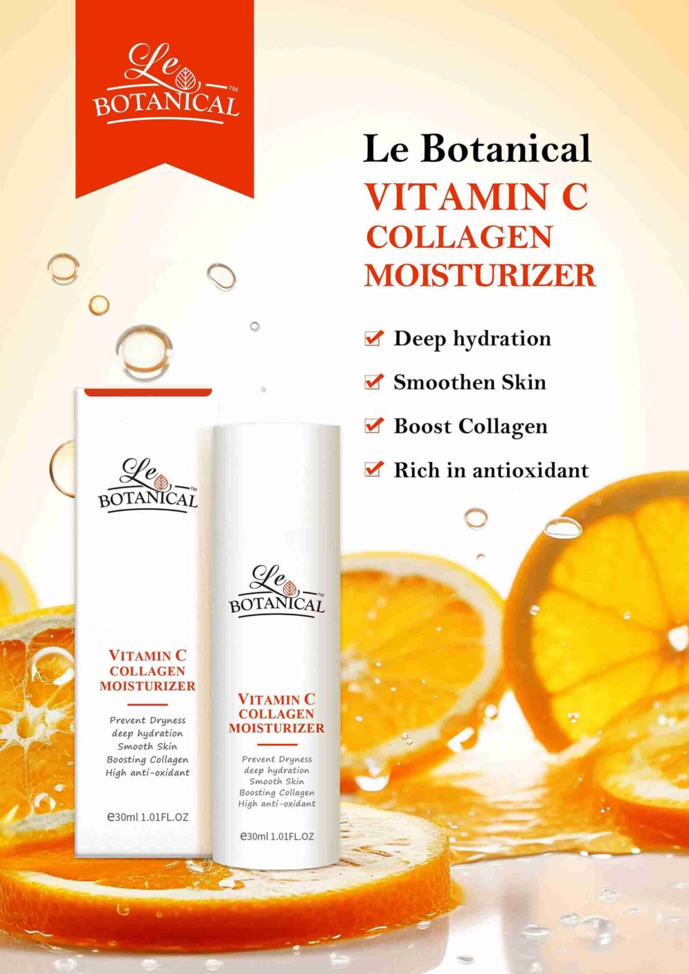 Le Botanical Vitamin C Collagen Moisturizer